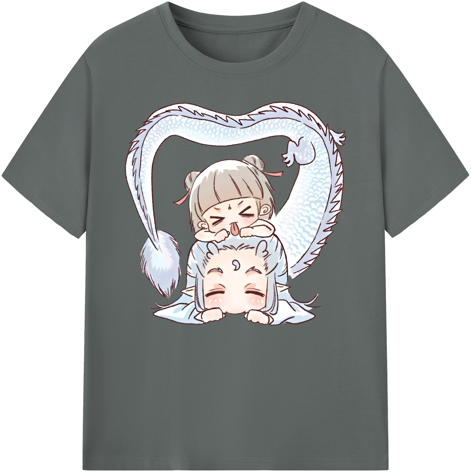 （画像用） Ne Zha 2 ナタ 魔童の大暴れ 綿100％ メンズ半袖Tシャツ｜肌触りやわらか＆通気性